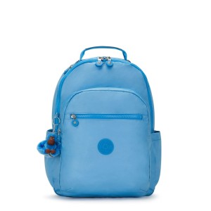 Mochila Kipling Seoul Fairy Aqua Met