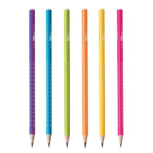 Lápis Preto HB Trio Triangular Tris