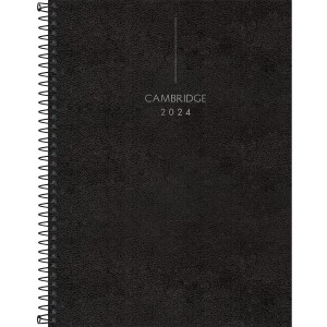 Agenda Executiva Espiral Cambridge M9 2024 Tilibra