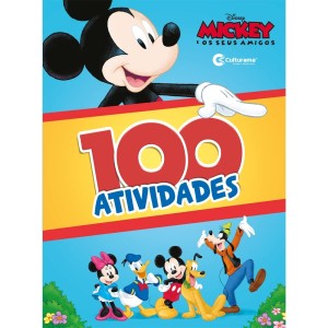Livro 100 Atividades Mickey e Seus Amigos Culturama