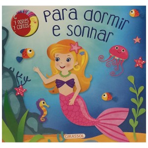 Livro 7 Noites 7 Contos Para Dormir e Sonhar Editora Girassol