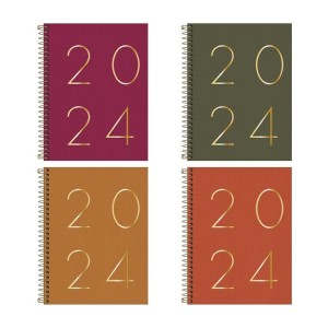 Agenda Executiva Espiral Lume M7 2024 Tilibra