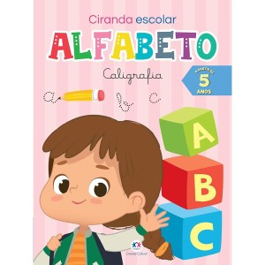 Livro Alfabeto Caligrafia Ciranda Escolar Ciranda Cultural