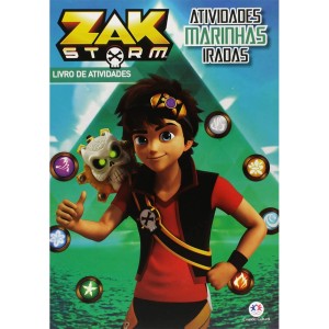 Livro de Atividades Zak Storm Aventuras Marinhas Iradas Ciranda Cultural