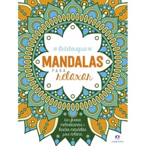 Livro Arteterapia Mandalas para Relaxar Ciranda Cultural