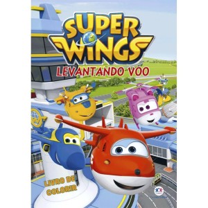Livro de Colorir Super Wings Levantando Voo Ciranda Cultural