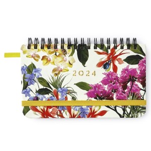 Agenda Planner Semanal Wire-o Joia Natural Office Insecta Dia 2024 Cicero