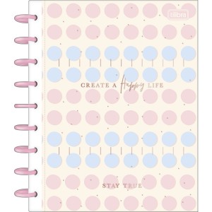 Caderno Tilidisco Capa Dura Colegial Soho 80 Folhas Tilibra