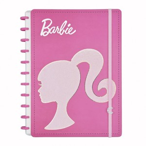 Caderno Inteligente Barbie Pink Grande 80 Folhas