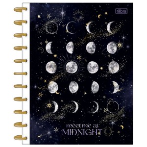 Caderno Tilidisco Capa Dura Universitário Magic 80 Folhas Tilibra