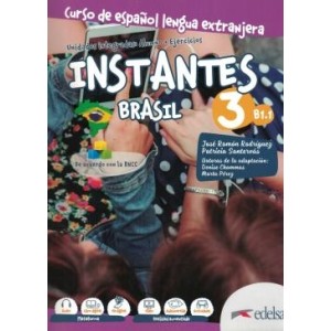 Instantes Brasil 3 B1.1 - Libro Del Alumno + Cuaderno De Ejercicios + Libro Digital