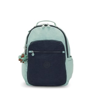 Mochila Kipling Seoul Sea Green Bl