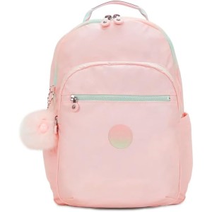 MOCHILA ESCOLAR CLASS SEOUL - BLUSH MET KIPLING