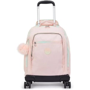 MOCHILA CARRINHO NEW ZEA BLUSH MET KIPLING