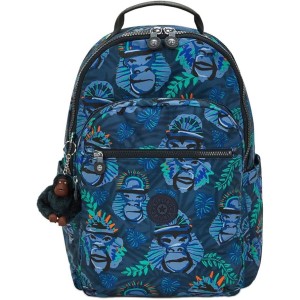 MOCHILA ESCOLAR CLASS SEOUL - BLUE MONK KIPLING